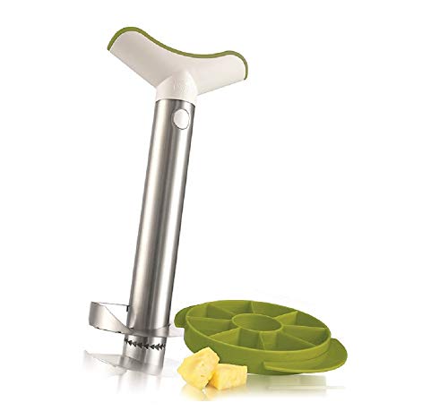 Tomorrow's Kitchen 4872360 Cortapiñas, Acero Inoxidable, INOX/Verde, 4 cm