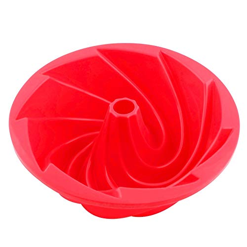 TOMYEER Molde Bizcocho, 25 X 9 Cm Molde/Forma/Tartas Molde Silicona Antiadherente