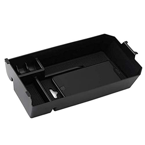 TOOGOO Consola Central del Coche Reposabrazos Caja Caja de Almacenamiento Bandeja de Contenedores Accesorios del Organizador para Mercedes C Glc Clase W205 2015