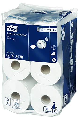 TORK Rollos de Papel Higiénico, Compuesto, Multicolor, 26.8x30x45 cm