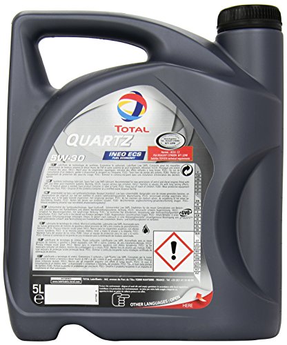 Total - Aceite Quartz Ineo ECS 5W-30, 5 litros