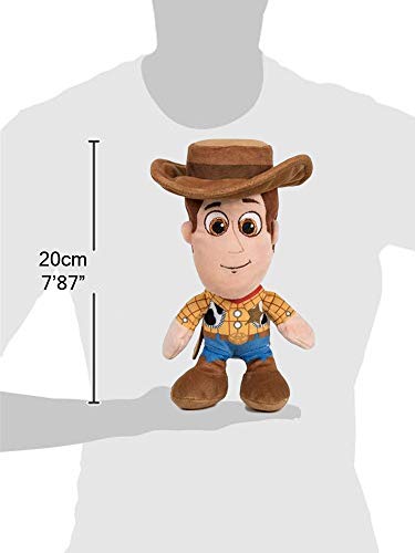 Toy Story - Pack 2 Peluches 7'78"/20cm Sheriff Woody, el Vaquero + Buzz Lightyear Calidad Super Soft