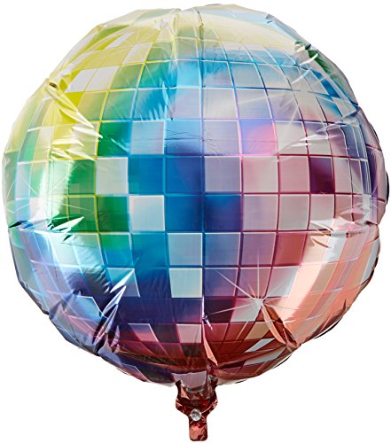 ToyCentre 2746301 - Globo para fiestas, diseño La discoteca de los años 70, multicolor