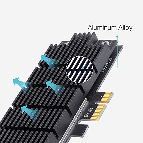 TP-Link Archer T6E - Adaptador PCI Express, inalámbrico, de doble banda, AC 1300 (867 Mbps en 5 GHz, 400 Mbps en 2,4 GHz, sistema operativo Windows XP/7/8/8.1)