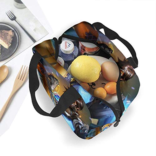 Tracer-OW Unisex Estudiante Adultos Bento Box Lunchbox Bolso multifunción Ligero Portátil Bolsas de almuerzo aisladas Traval School Work Camping para niños niñas