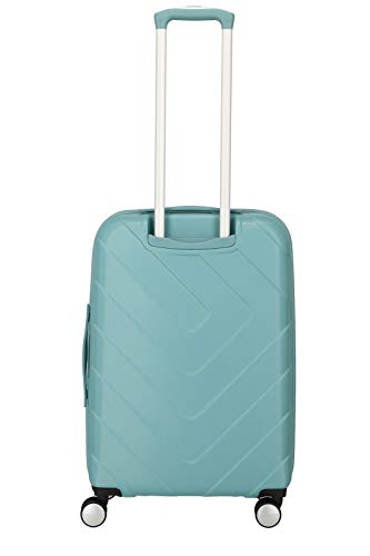 Travelite Hartschalen-Koffer-Serie „KALISTO“ Von travelite in 4 Farben: topmodisch, Elegant, Robust Equipaje de Mano 67 Centimeters 70 Turquesa (Aqua)