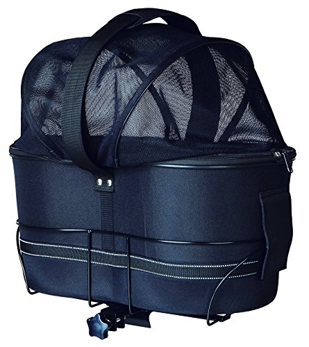 Trixie 13118 Bolsa para Bicicleta, 48 x 29 x 42 cm, Negro