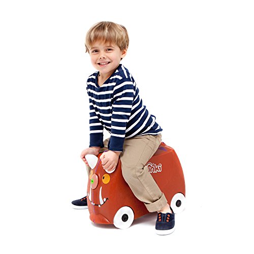 Trunki Maleta correpasillos y equipaje de mano infantil: Gruffalo (Marrón)