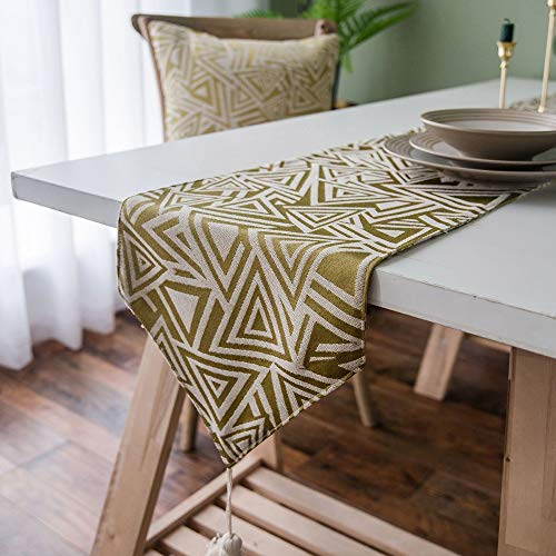 TUANZI Squisito Runner da tavolo Fiesta de la Boda Jacquard Estilo de Tabla Corredores Europeos Camino de Mesa decoración casera Moderna for la decoración Mesa de Comedor per Feste, ristoranti e atti