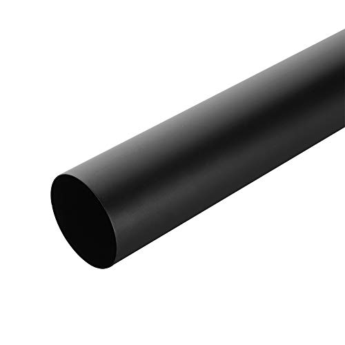 Tubo de inmersión de latón, 300 mm, para sifón 1R, tubo de desagüe Keymark, sifón de botella con cierre de olores de 32 mm, Negro