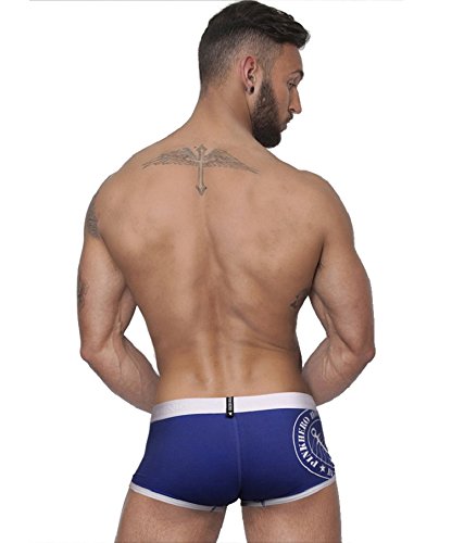 Tuopuda Calzoncillos para Hombre Ropa Interior Boxer Slip Algodón Pack de 4 (XL (Waist = 33-35 Inch), Solid Colors)