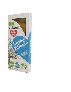 Turrón blando de crema de almendras ecológico. El Abuelo Bio Lovers 200 gr.Es una buena alternativa al turrón blando de Jijona . Es ecológico, no tiene gluten y es apto para veganos y diabeticos