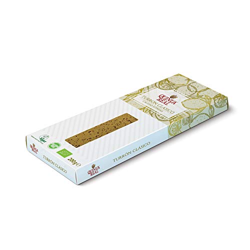 Turrón quinoa real clásico, vegano, sin gluten - Quinua real - 200 gr.