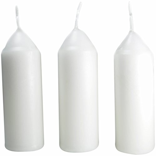 UCO Original Vela Regular - Pack de 3 velas, color blanco