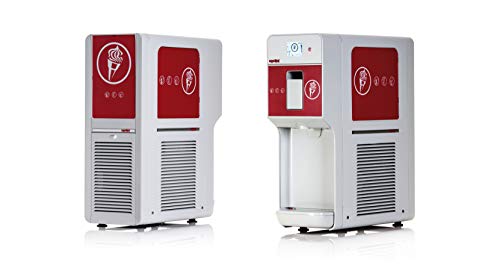 Ugolini QuickGel máquina de helado de alto volumen para producir helado de gelato suave o de estilo italiano.