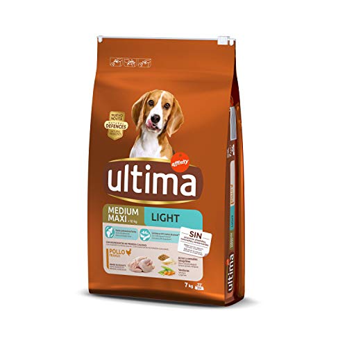 ultima Pienso para Perros Medium-Maxi Light con Pollo - 7 kg