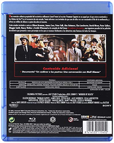 Un Cadaver A Los Postres [Blu-ray]