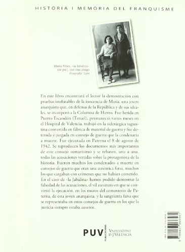 Una miliciana en la Columna de Hierro: María "la Jabalina": 12 (Història i Memòria del Franquisme)