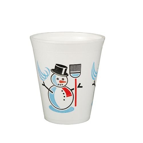 Unbekannt '200 ingb ertson® Vaso Muñeco de Nieve – Taza térmica, 0,2 L