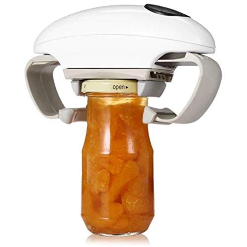 Único Abridor De Tarros Automático One Touch Can Abridor Herramienta De Cocina One Touch Automatic Jar Abridor, Ajustable Easy Can Tin Open Tool, Jar Botella Abridor Multiusos Accesorios De Cocina