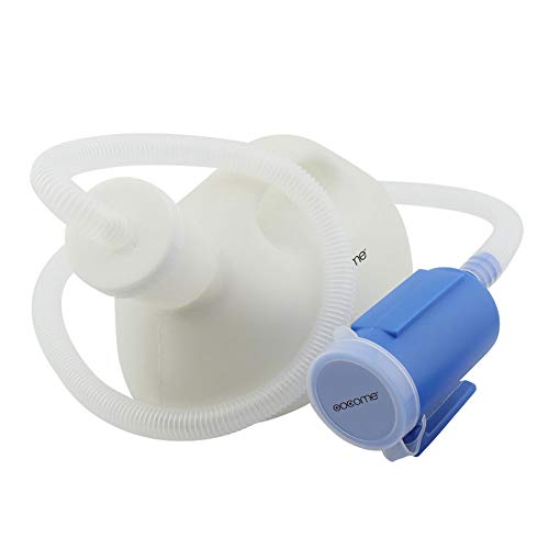 Urinario para hombre, OOCOME Botella de orina portátil para Hombre orinal Urinario 2000ml Alta Capacidad con tapón antiolor, para Viajes, tráfico, Acampada al Aire Libre, reutilizable