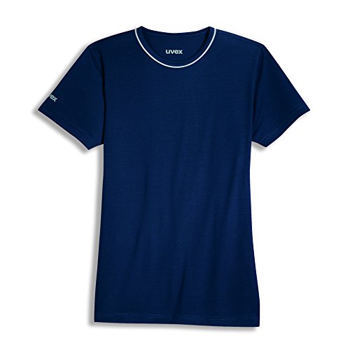 Uvex 8915 - Camiseta Deportiva (Tejido de Lyocell, antiolor, Talla L), Color Azul Marino S