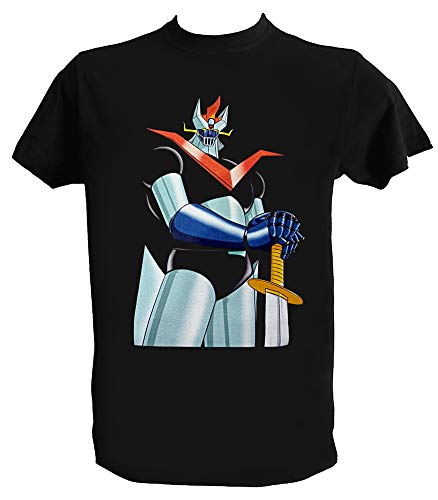 UZ Design T Shirt Mazinger Z Hombre Niño Camiseta Dibujos Animados Años 80 Robot Koji Kabuto, Niños 1-2 Años