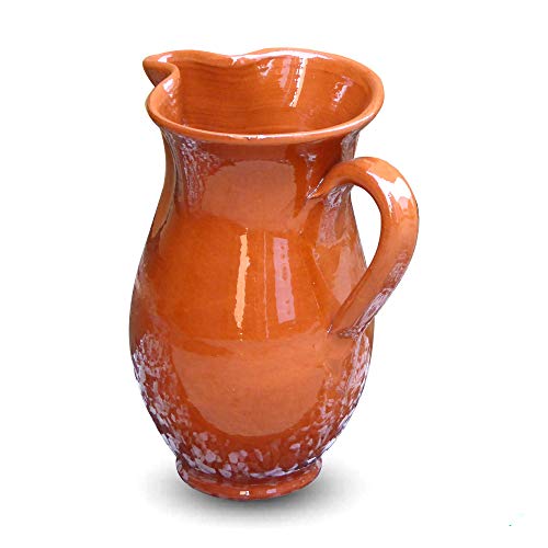 Valdearcos Spanish Terracotta Wine Sangria Jug Vase - 2 Litre