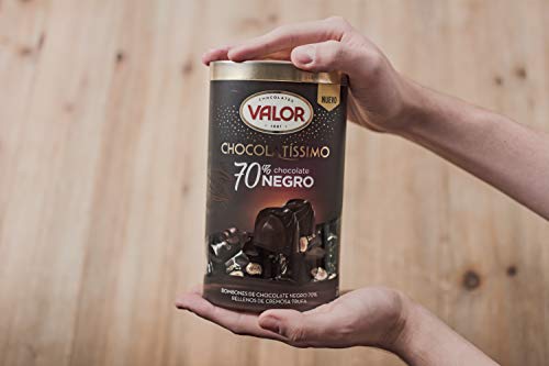 Valor,Bombón Chocolatissimo Negro 70% - 250 gr.