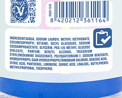 Valquer Profesional Champú Infantil Extra suave. Champú zero: sin sulfatos, sin sal. Champú niños. For kids - 400 ml