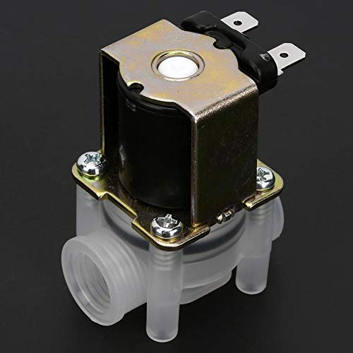 Válvula Solenoide Inserción Electromagnética Entrada Agua de Alimentación Normalmente Cerrada N/C Tipo 1/4 pulgada 24V CC