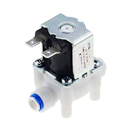 Valvula solenoide Normalmente cerrado interruptor de la válvula electromagnética eléctrica magnético DC 12V de entrada de agua de flujo de 1/4 "controlador del distribuidor 12V 24V 220V Magnética Sole