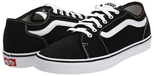 Vans Filmore Decon, Zapatillas para Hombre, Negro (Canvas) Black/White 187), 40