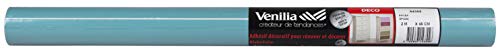 Venilia 54355-Lámina adhesiva (45 cm x 2 m, 160 µm (grosor: 0,16 mm), color, Pícea azul