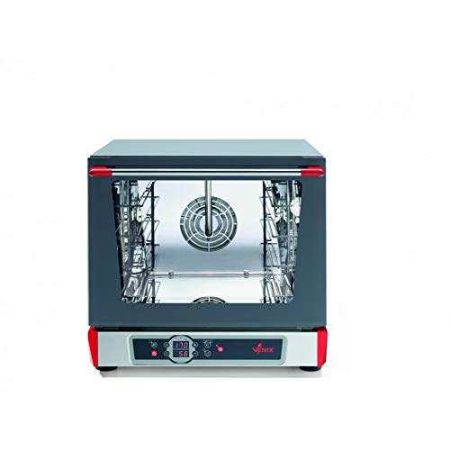 Venix - Horno de convección para repostería – Humedad – 3 o 4 niveles 450 x 340 – 3 bandejas 450 x 340