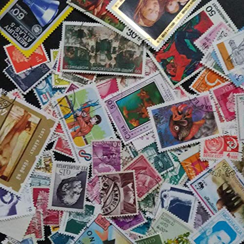 Venta al por Mayor 100 PCS/Lote Sellos Postales Usados ​​con Marca de Correos en Buen Estado Condiciones mundiales para la colección