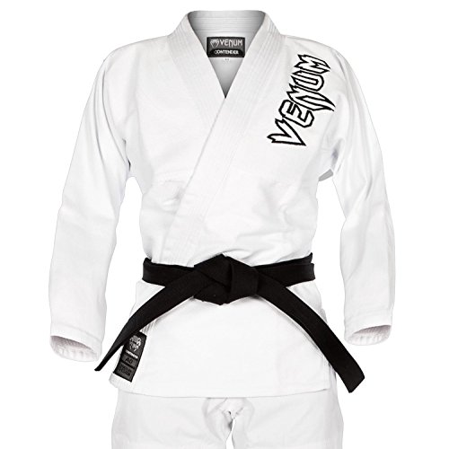 VENUM Contender 2.0 Kimono BJJ GI, Unisex Adulto, Blanco, A2