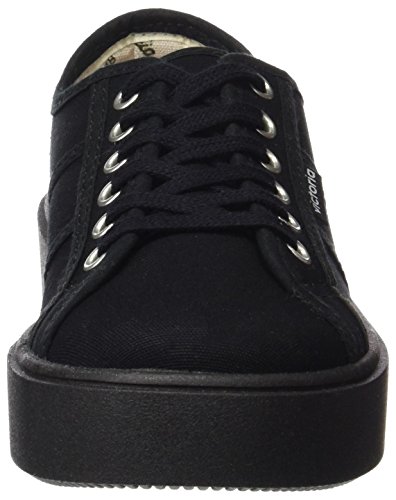 Victoria Basket Lona Piso Negro, Zapatillas Unisex Adulto, Negro, 37