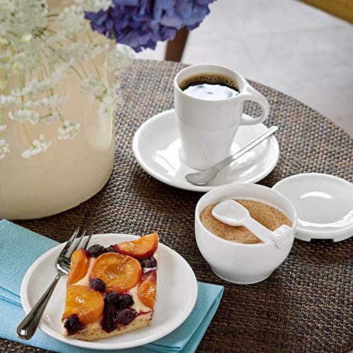 Villeroy & Boch 10-4199-9122 Taza de café, Porcelana, weiß, 39x26.5x37 cm, 5 Unidades