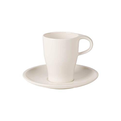 Villeroy & Boch 10-4199-9122 Taza de café, Porcelana, weiß, 39x26.5x37 cm, 5 Unidades