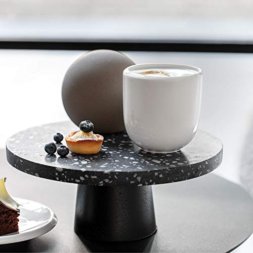 Villeroyboch - taza newmoon sin asa, moderna taza para té y café, porcelana premium, blanca, apta para lavavajillas.