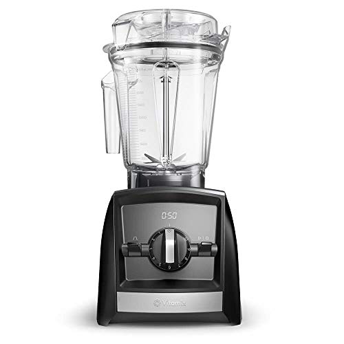 Vitamix Ascent 2300i Batidora vaso, 1400 W, 2 litros, Libre BPA, Negro