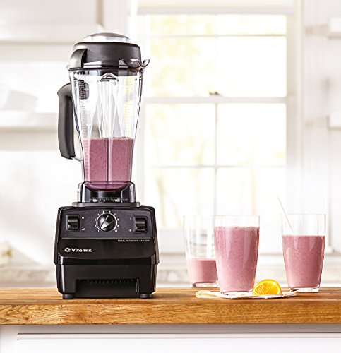 Vitamix Total Nutrition Center 5200 - Licuadora (2 L, Batidora de inmersión, Negro, 1,8 m, Acero inoxidable, Corriente alterna)