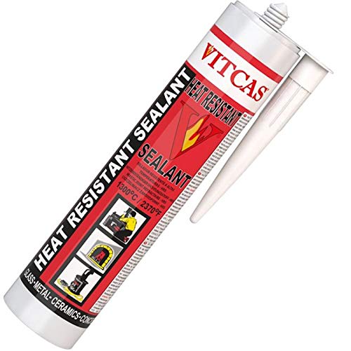 Vitcas - Sellador resistente al calor 1300 °C - 310 ml