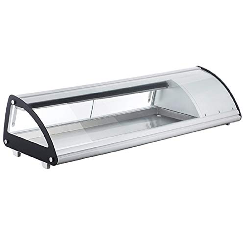 Vitrina refrigerada para Sushi – Bandeja GN 1/3 & GN 1/2 – Virtus 5 x GN 1/2