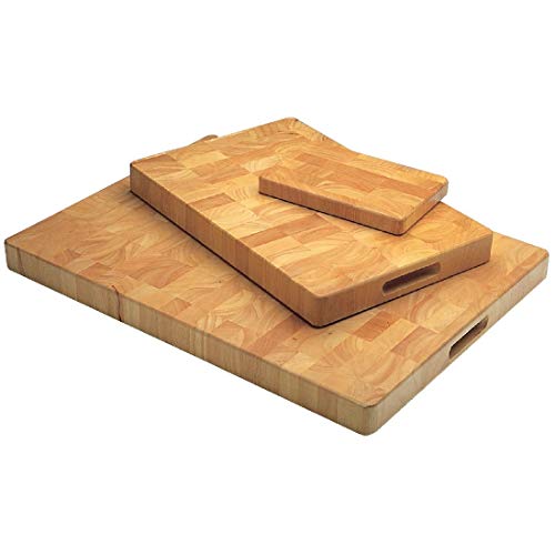 Vogue C461 alimentos grado Rectangular de madera Tabla de cortar, tamaño pequeño