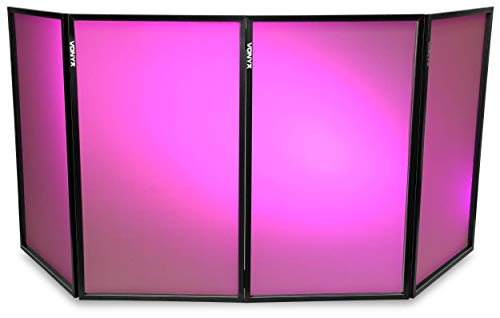 Vonyx Pantalla DJ plegable 1,20M x 70CM (4 Paneles)