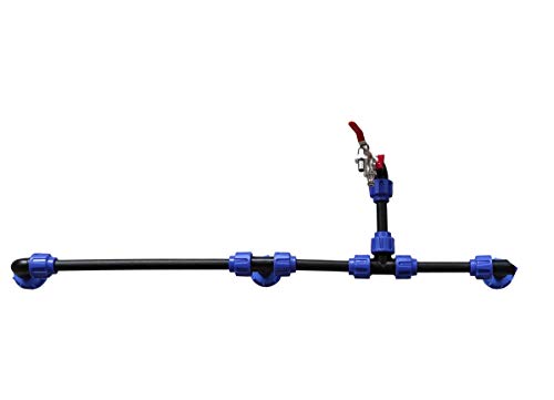 VOXTRADE - Juego de conexión para depósitos de Agua de Lluvia y bidones IBC (Juego para 2-6 depósitos)