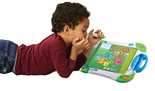 VTech - MagiBook, Enseña a aprender, ¿Qué quieres saber hoy? vocabulario, mates, ciencias, horas de entretenimiento, libros interactivos, color verde (80-602122)