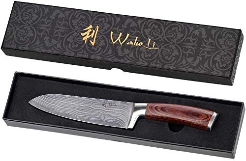 Wakoli - Cuchillo japonés (acero de Damasco)